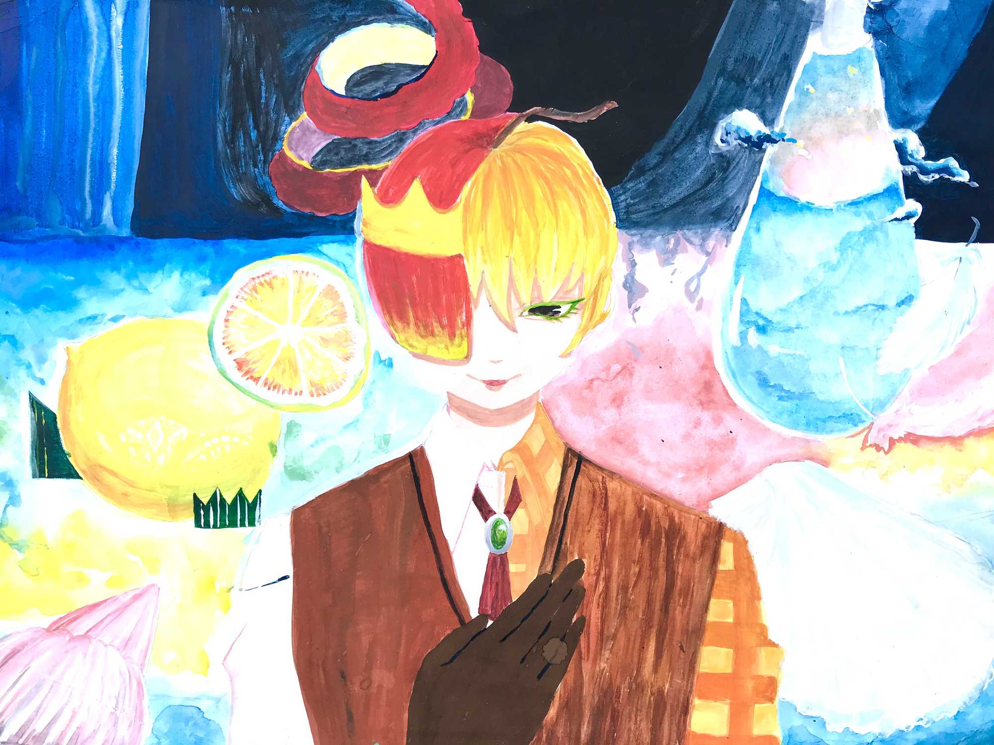 モチーフに囲まれて