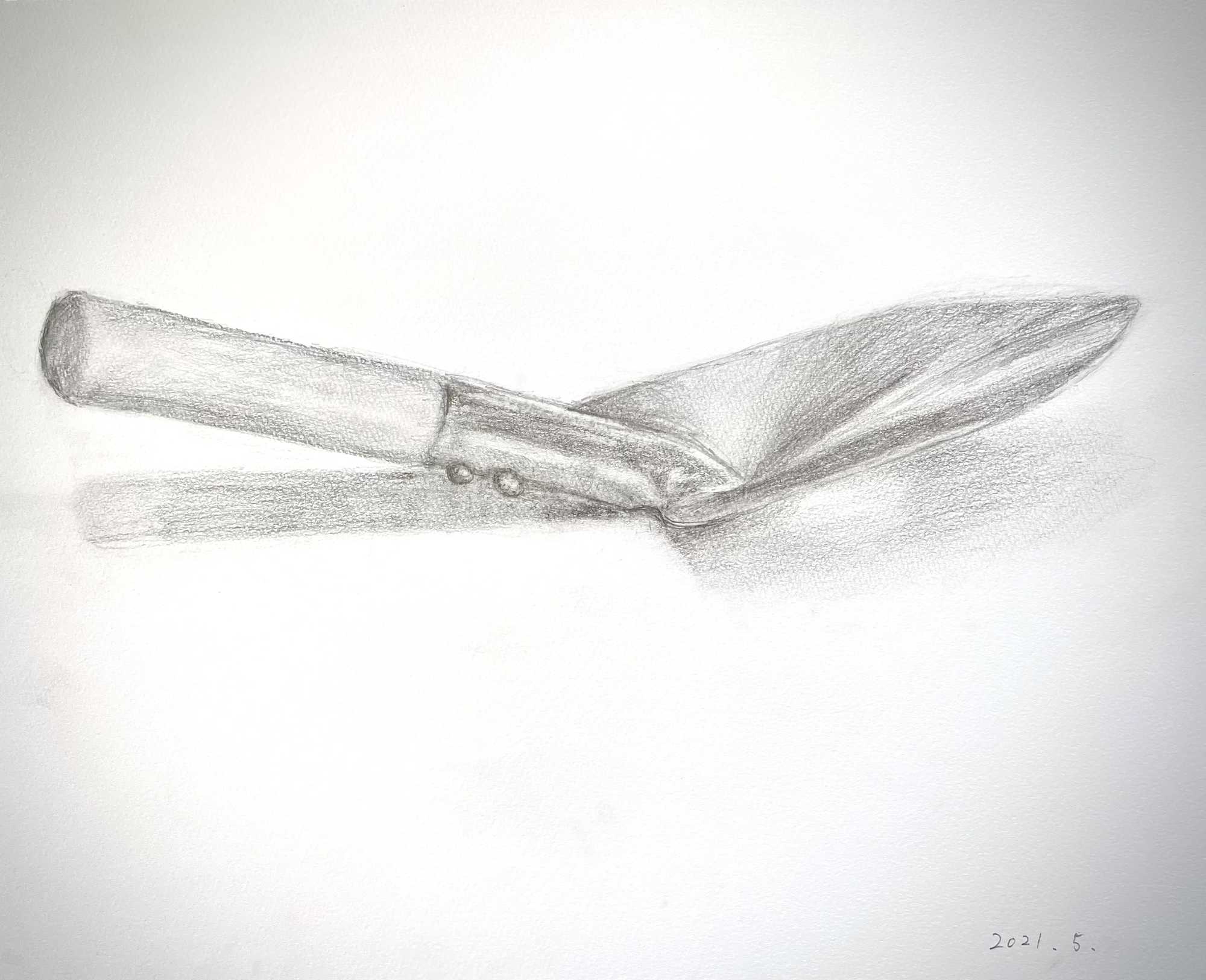 デッサン　スコップ